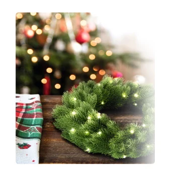 Novogodišnji ukrasni led venac KMK48LED-1